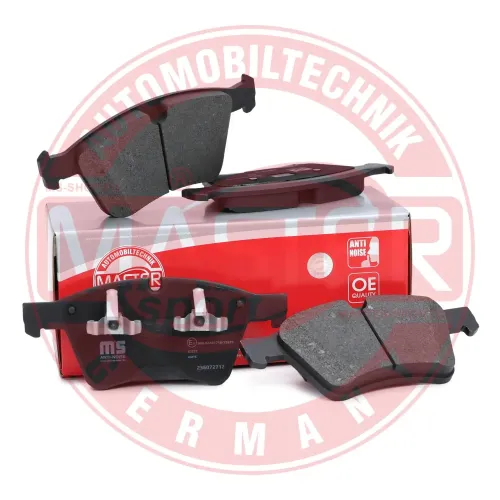 Bremsbelagsatz, Scheibenbremse Vorderachse MASTER-SPORT GERMANY 236072712 Bild Bremsbelagsatz, Scheibenbremse Vorderachse MASTER-SPORT GERMANY 236072712