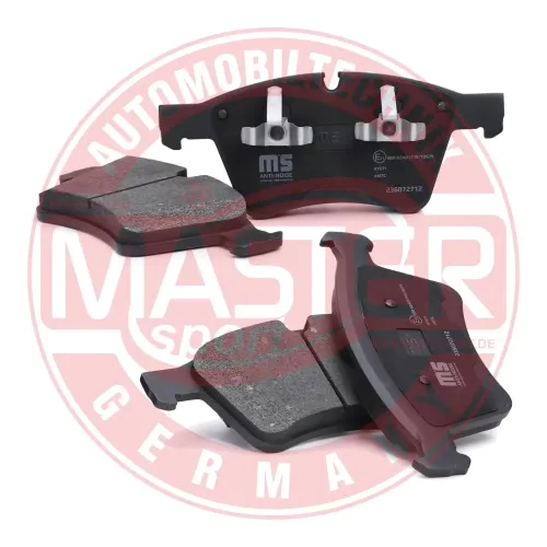 Bremsbelagsatz, Scheibenbremse Vorderachse MASTER-SPORT GERMANY 236072712 Bild Bremsbelagsatz, Scheibenbremse Vorderachse MASTER-SPORT GERMANY 236072712