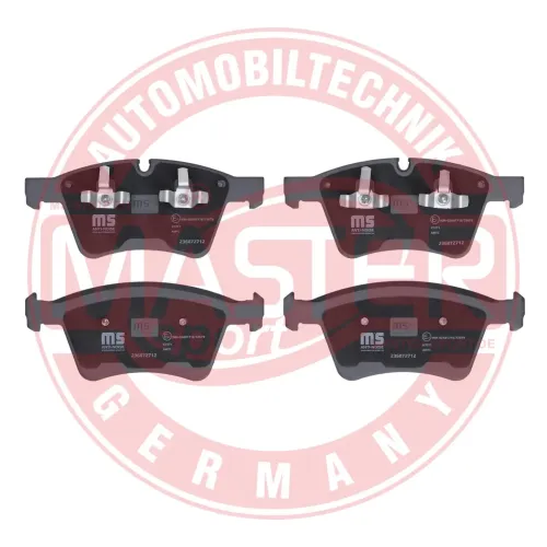 Bremsbelagsatz, Scheibenbremse Vorderachse MASTER-SPORT GERMANY 236072712 Bild Bremsbelagsatz, Scheibenbremse Vorderachse MASTER-SPORT GERMANY 236072712