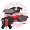 Bremsbelagsatz, Scheibenbremse Vorderachse MASTER-SPORT GERMANY 236072772