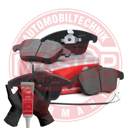 Bremsbelagsatz, Scheibenbremse Vorderachse MASTER-SPORT GERMANY 236072772 Bild Bremsbelagsatz, Scheibenbremse Vorderachse MASTER-SPORT GERMANY 236072772
