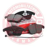 Bremsbelagsatz, Scheibenbremse Vorderachse MASTER-SPORT GERMANY 236072772