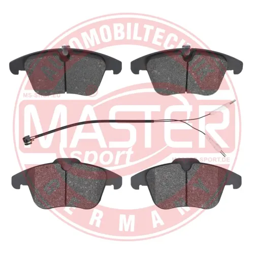 Bremsbelagsatz, Scheibenbremse Vorderachse MASTER-SPORT GERMANY 236072772 Bild Bremsbelagsatz, Scheibenbremse Vorderachse MASTER-SPORT GERMANY 236072772