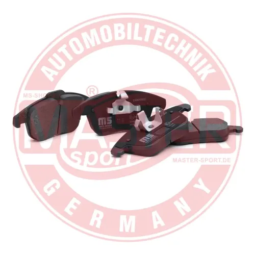 Bremsbelagsatz, Scheibenbremse Vorderachse MASTER-SPORT GERMANY 236072922 Bild Bremsbelagsatz, Scheibenbremse Vorderachse MASTER-SPORT GERMANY 236072922