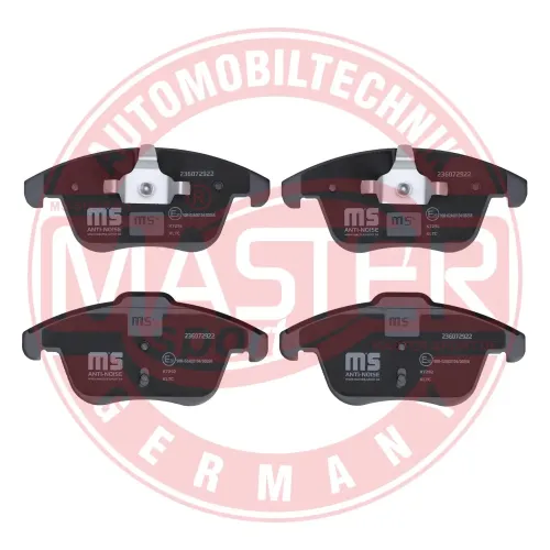 Bremsbelagsatz, Scheibenbremse Vorderachse MASTER-SPORT GERMANY 236072922 Bild Bremsbelagsatz, Scheibenbremse Vorderachse MASTER-SPORT GERMANY 236072922