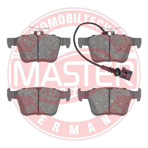Bremsbelagsatz, Scheibenbremse Hinterachse MASTER-SPORT GERMANY 236073072 Bild Bremsbelagsatz, Scheibenbremse Hinterachse MASTER-SPORT GERMANY 236073072