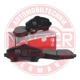 Bremsbelagsatz, Scheibenbremse Vorderachse MASTER-SPORT GERMANY 236080132