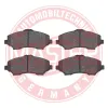 Bremsbelagsatz, Scheibenbremse Vorderachse MASTER-SPORT GERMANY 236080132 Bild Bremsbelagsatz, Scheibenbremse Vorderachse MASTER-SPORT GERMANY 236080132