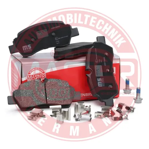 Bremsbelagsatz, Scheibenbremse Hinterachse MASTER-SPORT GERMANY 236116052 Bild Bremsbelagsatz, Scheibenbremse Hinterachse MASTER-SPORT GERMANY 236116052