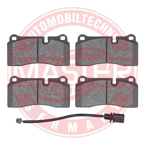 Bremsbelagsatz, Scheibenbremse Hinterachse MASTER-SPORT GERMANY 236117312 Bild Bremsbelagsatz, Scheibenbremse Hinterachse MASTER-SPORT GERMANY 236117312
