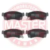 Bremsbelagsatz, Scheibenbremse Vorderachse MASTER-SPORT GERMANY 236119402 Bild Bremsbelagsatz, Scheibenbremse Vorderachse MASTER-SPORT GERMANY 236119402