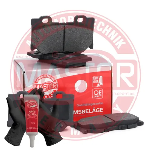 Bremsbelagsatz, Scheibenbremse Hinterachse MASTER-SPORT GERMANY 236135152 Bild Bremsbelagsatz, Scheibenbremse Hinterachse MASTER-SPORT GERMANY 236135152