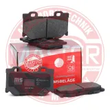 Bremsbelagsatz, Scheibenbremse Hinterachse MASTER-SPORT GERMANY 236135152