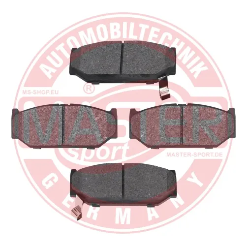 Bremsbelagsatz, Scheibenbremse Vorderachse MASTER-SPORT GERMANY 236135222 Bild Bremsbelagsatz, Scheibenbremse Vorderachse MASTER-SPORT GERMANY 236135222