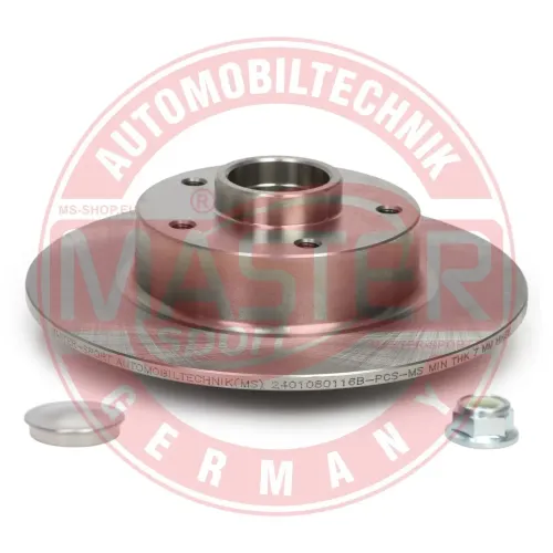 Bremsscheibe Hinterachse MASTER-SPORT GERMANY 2401080116B-PCS-MS Bild Bremsscheibe Hinterachse MASTER-SPORT GERMANY 2401080116B-PCS-MS
