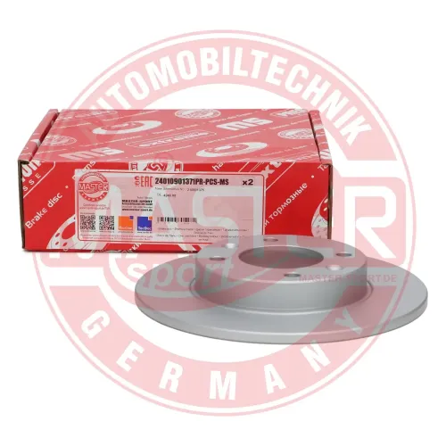 Bremsscheibe Hinterachse MASTER-SPORT GERMANY 24010901371PR-PCS-MS Bild Bremsscheibe Hinterachse MASTER-SPORT GERMANY 24010901371PR-PCS-MS
