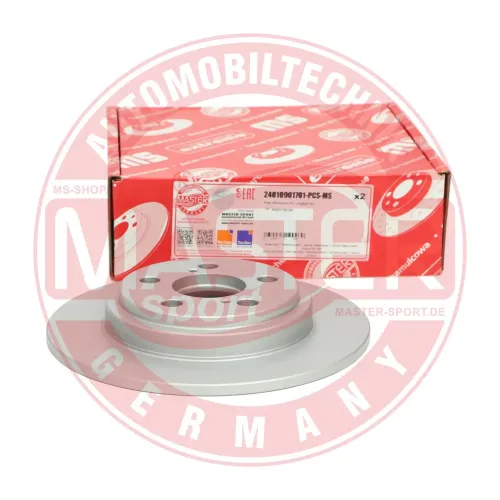 Bremsscheibe Hinterachse MASTER-SPORT GERMANY 24010901701-PCS-MS Bild Bremsscheibe Hinterachse MASTER-SPORT GERMANY 24010901701-PCS-MS