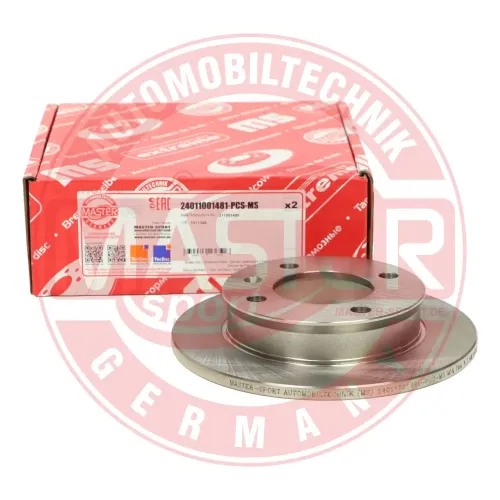Bremsscheibe Vorderachse MASTER-SPORT GERMANY 24011001481-PCS-MS Bild Bremsscheibe Vorderachse MASTER-SPORT GERMANY 24011001481-PCS-MS