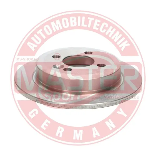 Bremsscheibe Hinterachse MASTER-SPORT GERMANY 24011002711-PCS-MS Bild Bremsscheibe Hinterachse MASTER-SPORT GERMANY 24011002711-PCS-MS