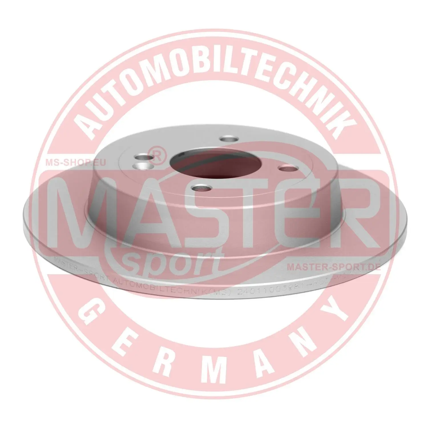 Bremsscheibe Hinterachse MASTER-SPORT GERMANY 24011003981PR-PCS-MS