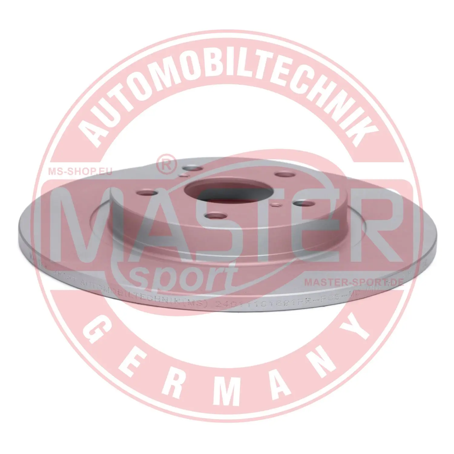 Bremsscheibe Hinterachse MASTER-SPORT GERMANY 24011101691PR-PCS-MS