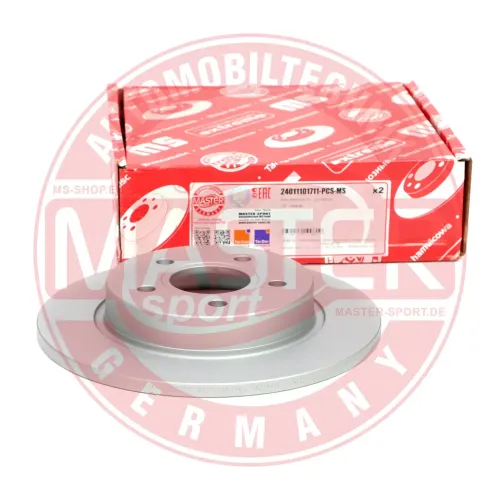 Bremsscheibe Hinterachse MASTER-SPORT GERMANY 24011101711-PCS-MS Bild Bremsscheibe Hinterachse MASTER-SPORT GERMANY 24011101711-PCS-MS
