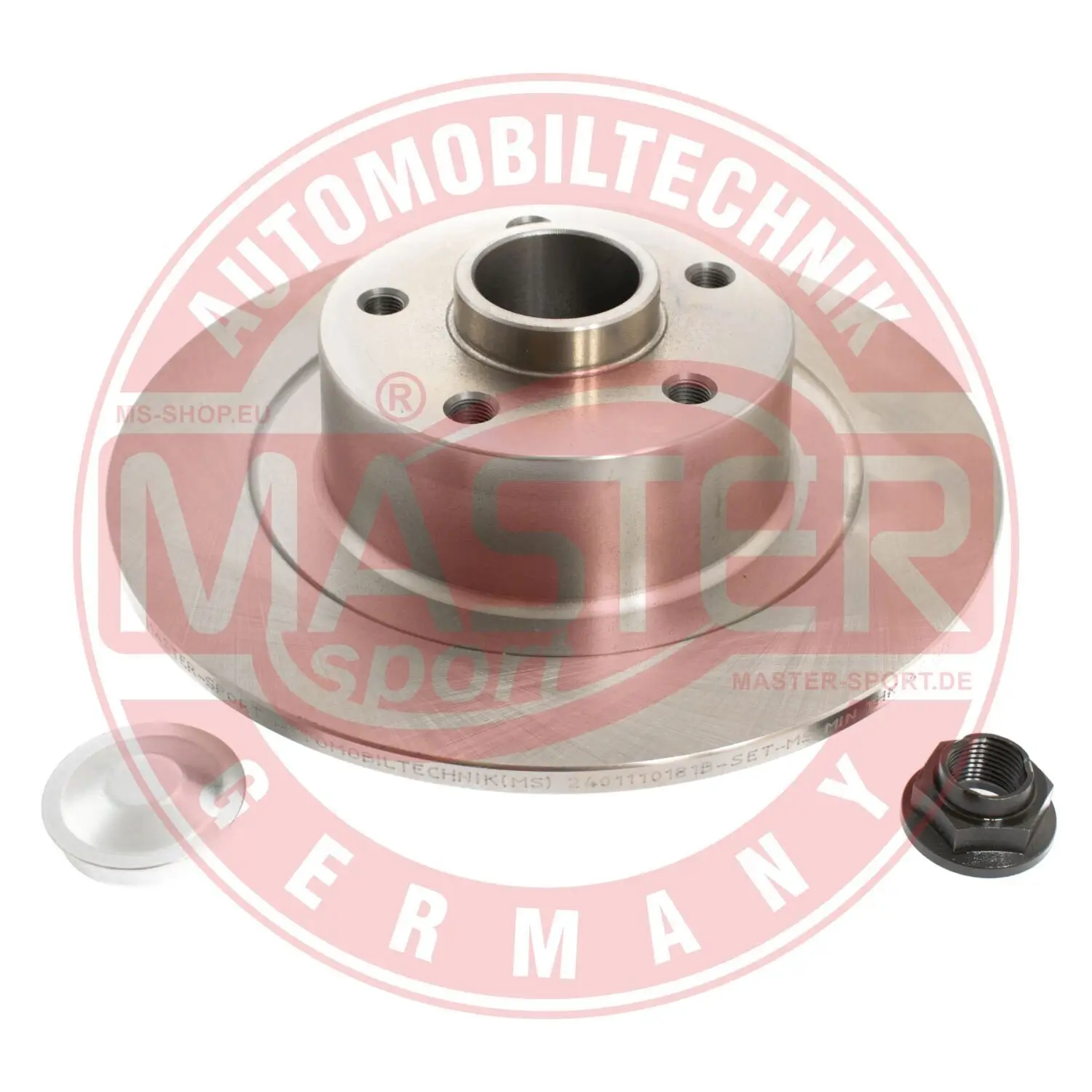 Bremsscheibe Hinterachse MASTER-SPORT GERMANY 2401110181B-PCS-MS