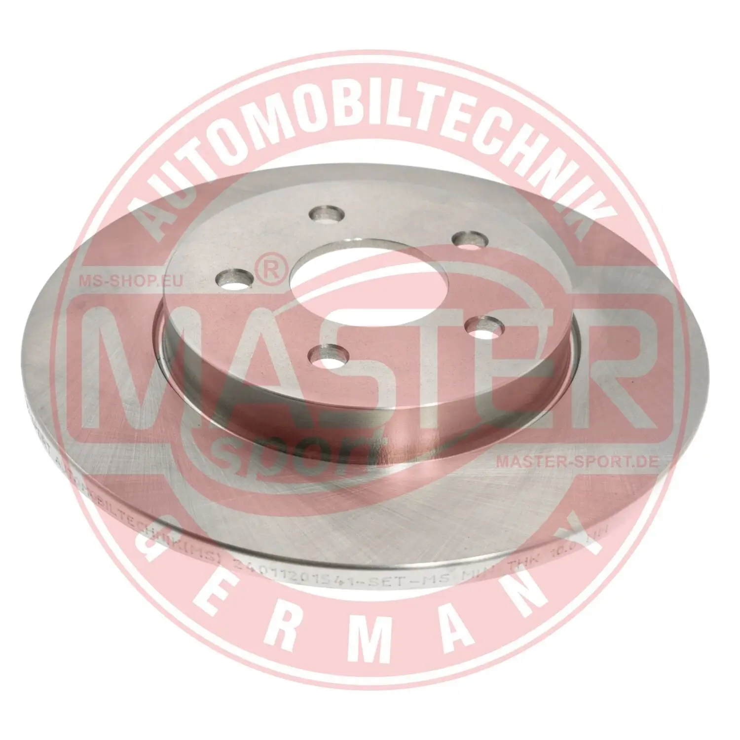 Bremsscheibe Hinterachse MASTER-SPORT GERMANY 24011201541-PCS-MS