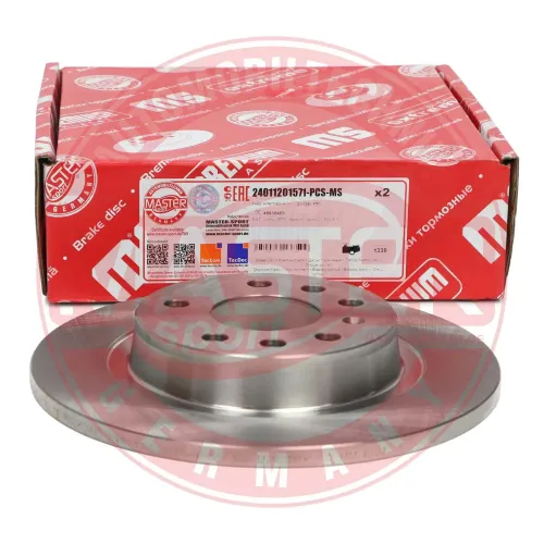 Bremsscheibe Hinterachse MASTER-SPORT GERMANY 24011201571-PCS-MS Bild Bremsscheibe Hinterachse MASTER-SPORT GERMANY 24011201571-PCS-MS