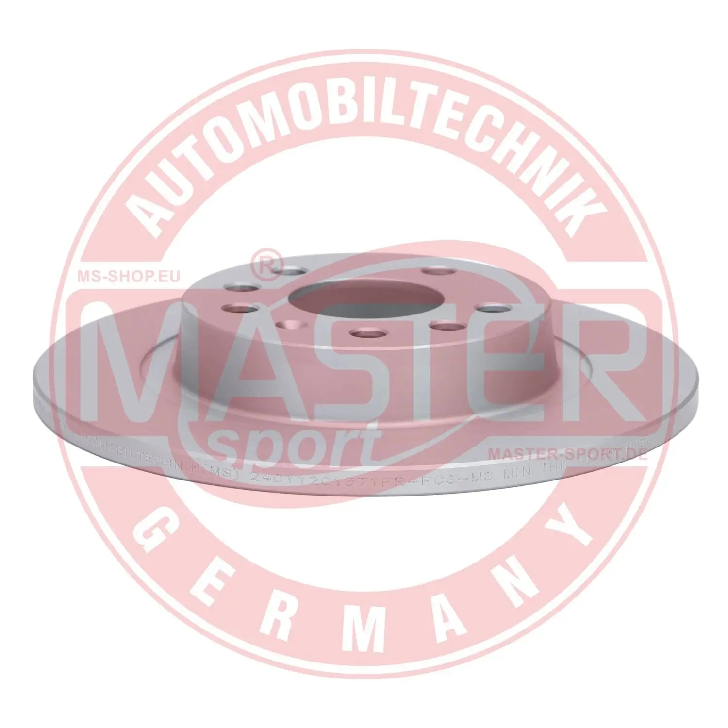 Bremsscheibe Hinterachse MASTER-SPORT GERMANY 24011201571PR-PCS-MS
