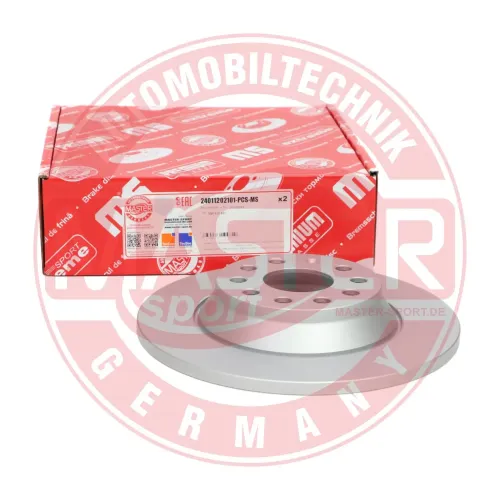 Bremsscheibe Hinterachse MASTER-SPORT GERMANY 24011202101PR-PCS-MS Bild Bremsscheibe Hinterachse MASTER-SPORT GERMANY 24011202101PR-PCS-MS