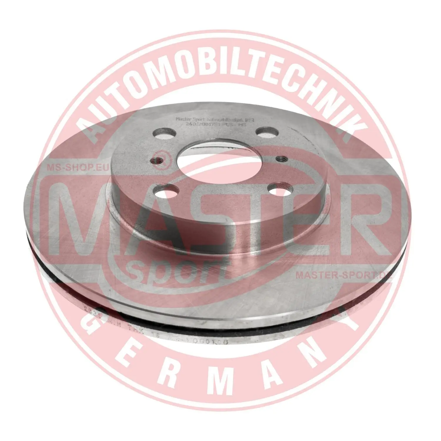 Bremsscheibe Vorderachse MASTER-SPORT GERMANY 24012001751-PCS-MS
