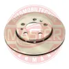 Bremsscheibe Vorderachse MASTER-SPORT GERMANY 24012201511-PCS-MS