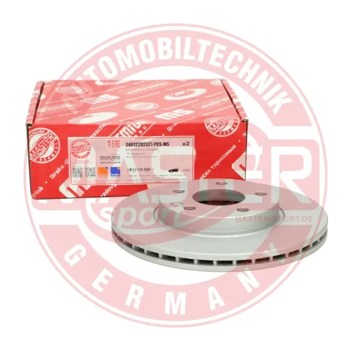 Bremsscheibe Vorderachse MASTER-SPORT GERMANY 24012202321-PCS-MS Bild Bremsscheibe Vorderachse MASTER-SPORT GERMANY 24012202321-PCS-MS