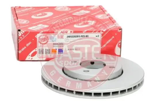 Bremsscheibe Vorderachse MASTER-SPORT GERMANY 24012202811PR-PCS-MS Bild Bremsscheibe Vorderachse MASTER-SPORT GERMANY 24012202811PR-PCS-MS