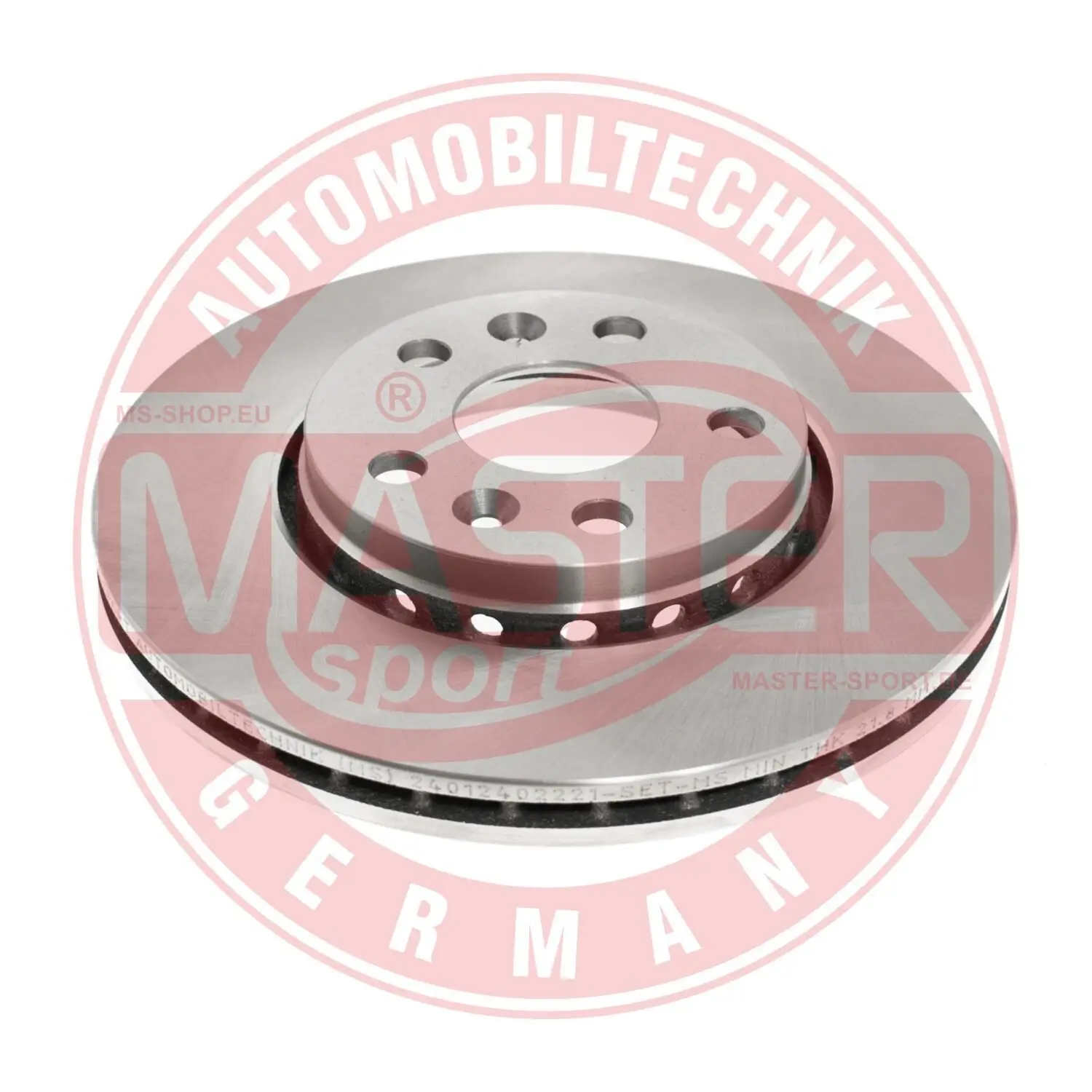 Bremsscheibe Vorderachse MASTER-SPORT GERMANY 24012402221-PCS-MS