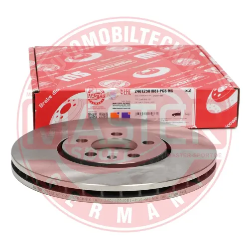 Bremsscheibe Vorderachse MASTER-SPORT GERMANY 24012501081-PCS-MS Bild Bremsscheibe Vorderachse MASTER-SPORT GERMANY 24012501081-PCS-MS