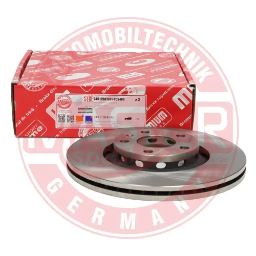 Bremsscheibe Vorderachse MASTER-SPORT GERMANY 24012501371-PCS-MS Bild Bremsscheibe Vorderachse MASTER-SPORT GERMANY 24012501371-PCS-MS