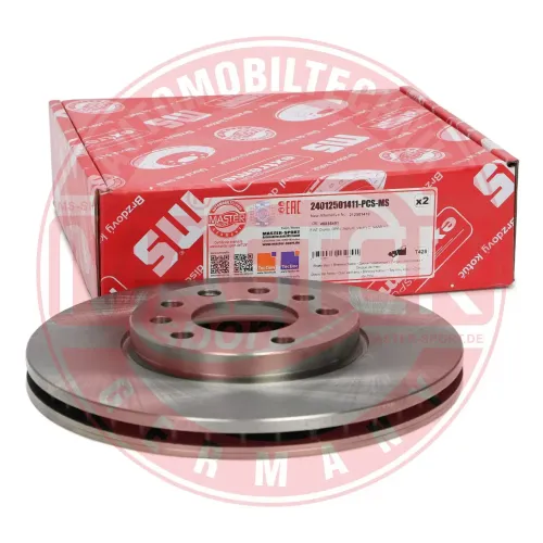 Bremsscheibe Vorderachse MASTER-SPORT GERMANY 24012501411-PCS-MS Bild Bremsscheibe Vorderachse MASTER-SPORT GERMANY 24012501411-PCS-MS