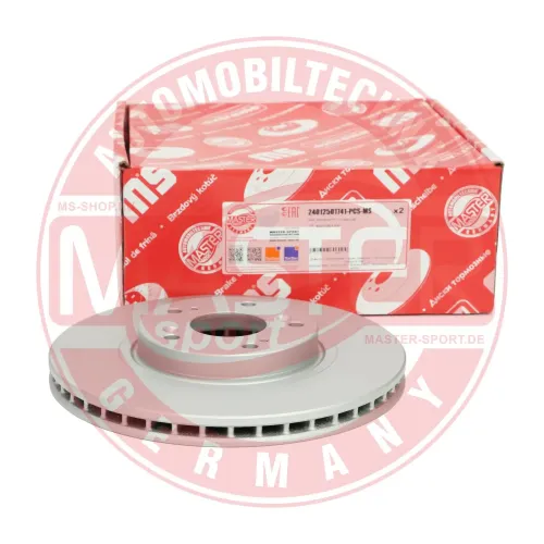 Bremsscheibe Vorderachse MASTER-SPORT GERMANY 24012501741-PCS-MS Bild Bremsscheibe Vorderachse MASTER-SPORT GERMANY 24012501741-PCS-MS