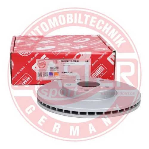 Bremsscheibe Vorderachse MASTER-SPORT GERMANY 24012502111-PCS-MS Bild Bremsscheibe Vorderachse MASTER-SPORT GERMANY 24012502111-PCS-MS