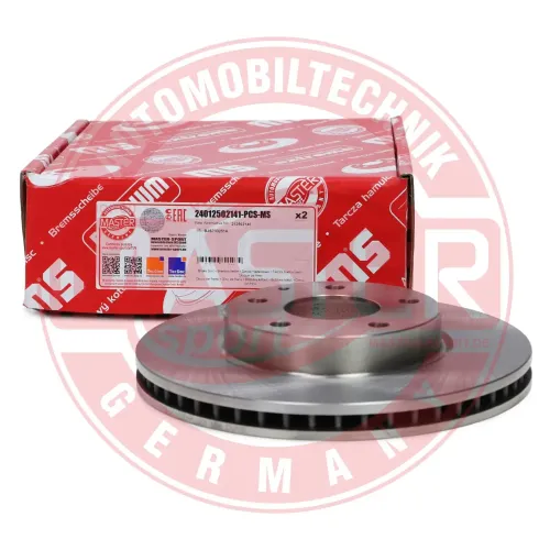 Bremsscheibe Vorderachse MASTER-SPORT GERMANY 24012502141-PCS-MS Bild Bremsscheibe Vorderachse MASTER-SPORT GERMANY 24012502141-PCS-MS