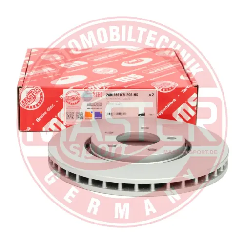 Bremsscheibe Vorderachse MASTER-SPORT GERMANY 24012801471-PCS-MS Bild Bremsscheibe Vorderachse MASTER-SPORT GERMANY 24012801471-PCS-MS
