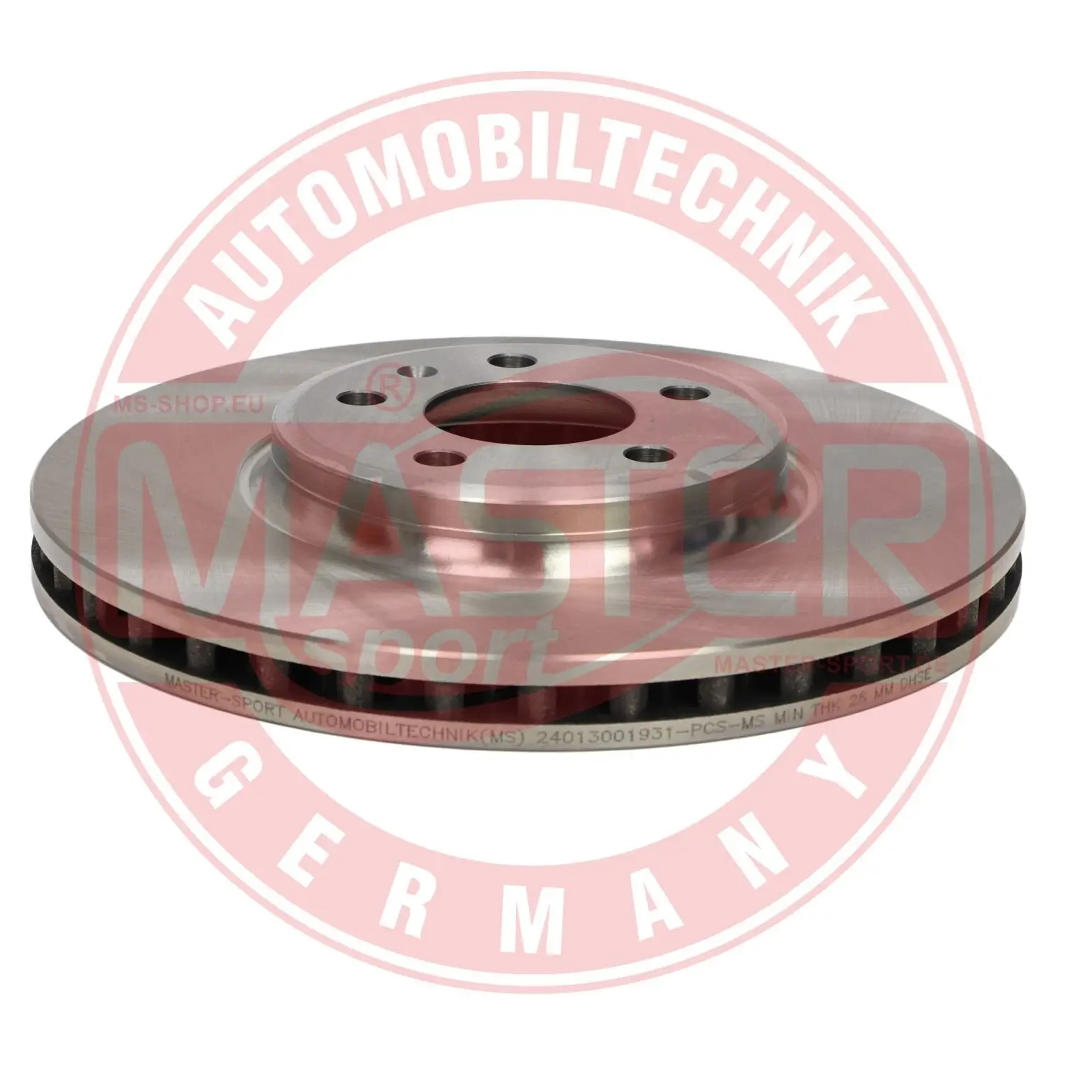 Bremsscheibe Vorderachse MASTER-SPORT GERMANY 24013001931-PCS-MS