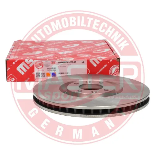 Bremsscheibe Vorderachse MASTER-SPORT GERMANY 24013002301-PCS-MS Bild Bremsscheibe Vorderachse MASTER-SPORT GERMANY 24013002301-PCS-MS