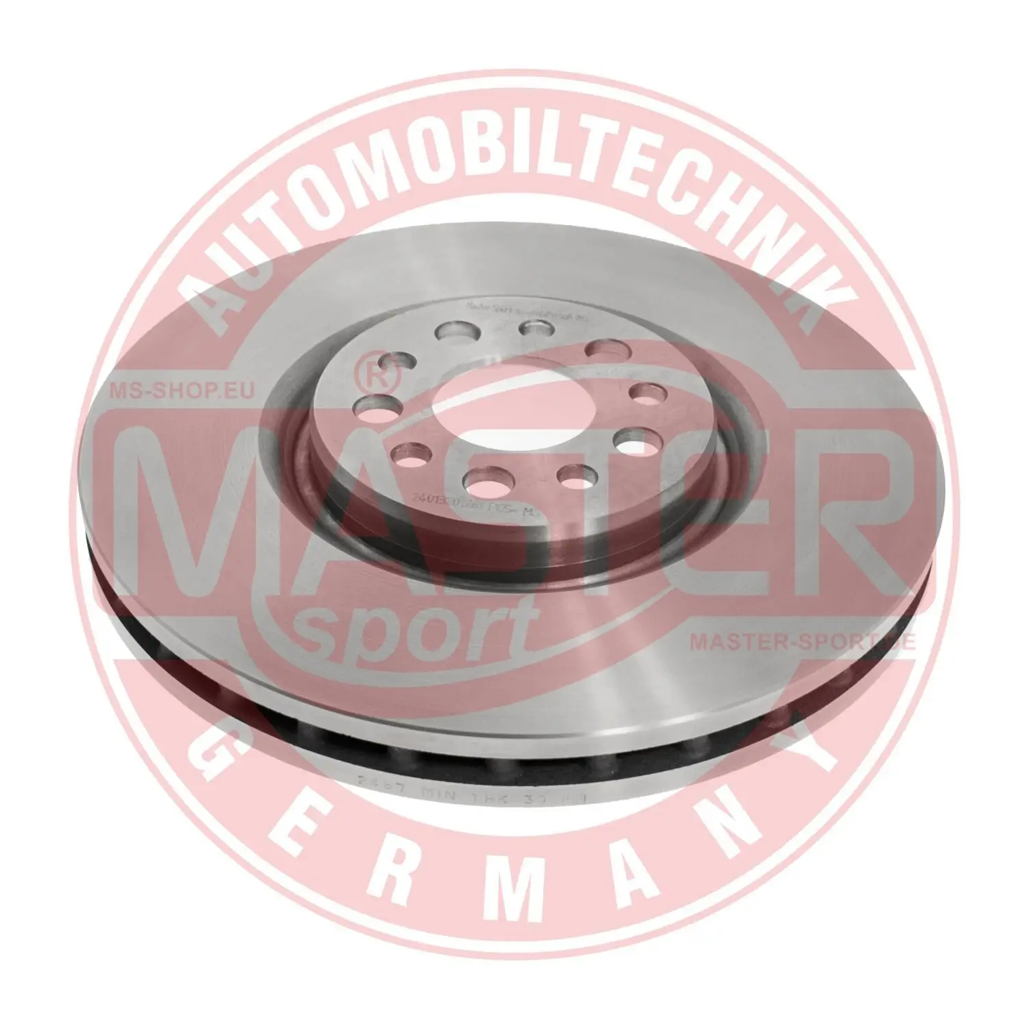 Bremsscheibe Vorderachse MASTER-SPORT GERMANY 24013201261-PCS-MS