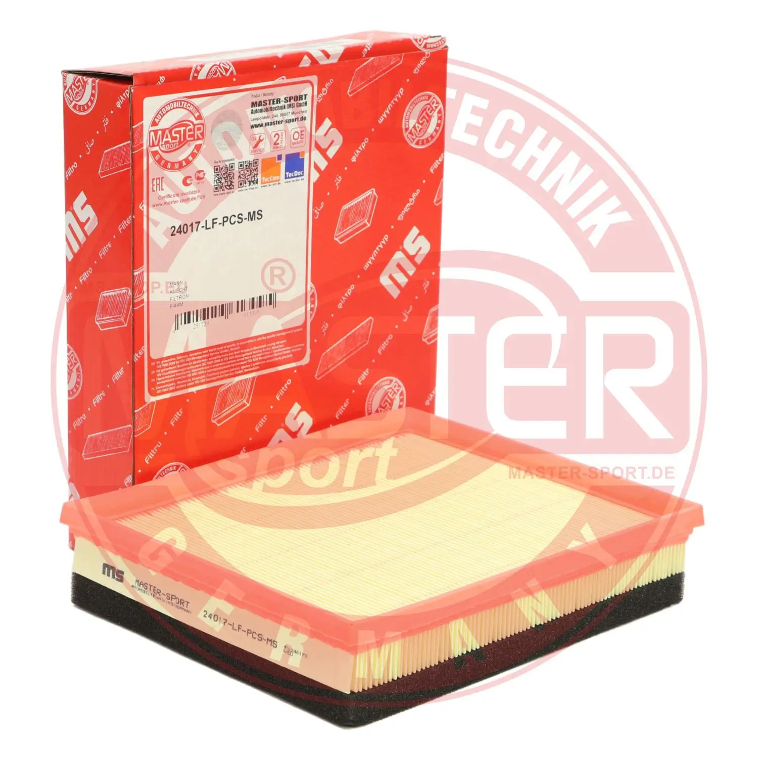 Luftfilter MASTER-SPORT GERMANY 24017-LF-PCS-MS