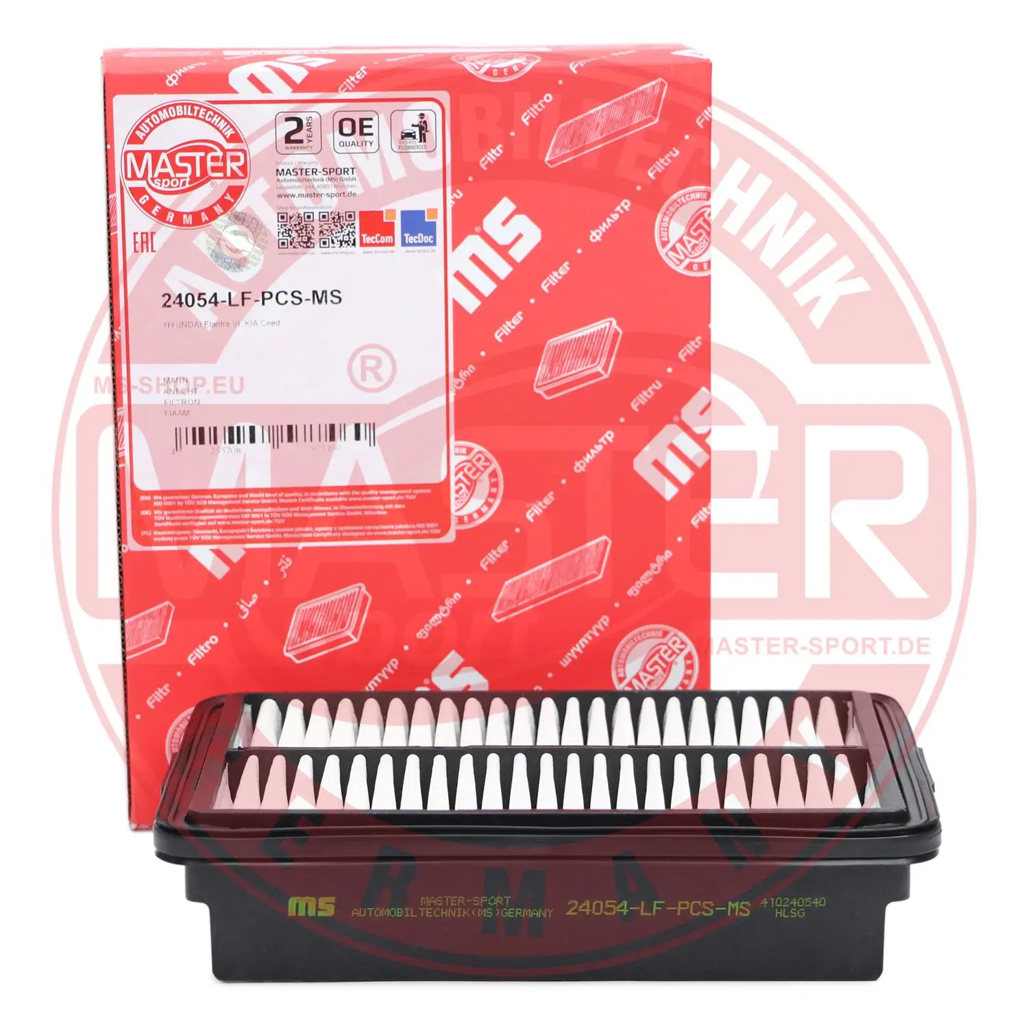 Luftfilter MASTER-SPORT GERMANY 24054-LF-PCS-MS