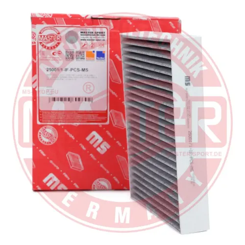 Filter, Innenraumluft MASTER-SPORT GERMANY 25001/1-IF-PCS-MS Bild Filter, Innenraumluft MASTER-SPORT GERMANY 25001/1-IF-PCS-MS