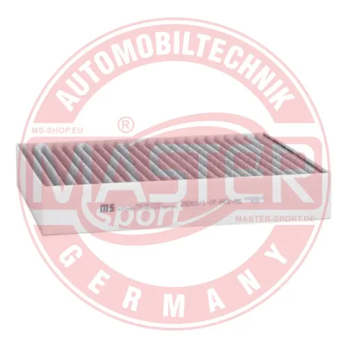 Filter, Innenraumluft MASTER-SPORT GERMANY 25001/1-IF-PCS-MS Bild Filter, Innenraumluft MASTER-SPORT GERMANY 25001/1-IF-PCS-MS